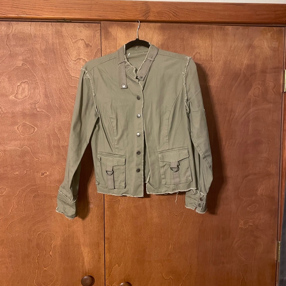 Women's Olive Green Jacket